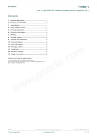 PRMB11Z Datasheet Page 13