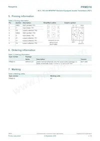 PRMD16Z Datasheet Page 2