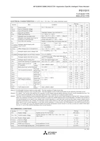 PS11011 Datasheet Page 4
