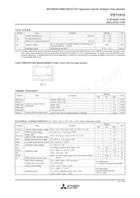 PS11012 Datasheet Page 3