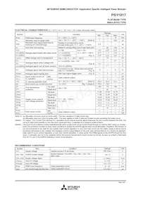 PS11017 Datasheet Page 4
