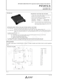 PS12012-A Datasheet Cover