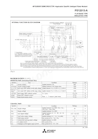 PS12013-A Datasheet Pagina 2