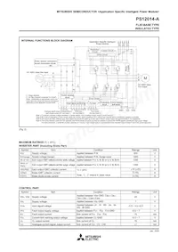 PS12014-A Datasheet Page 2