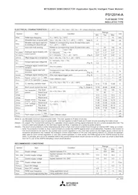 PS12014-A Datasheet Page 4