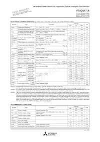 PS12017-A Datasheet Pagina 4