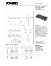 PS21244-EP Datasheet Cover