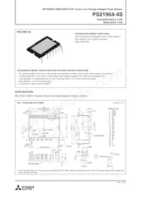 PS21964-4S Datasheet Copertura