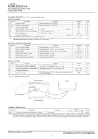 PSM03S93E5-A Datasheet Pagina 2