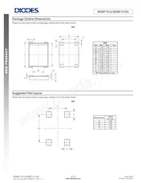 RDBF1510U-13 Datasheet Pagina 4
