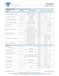 SI1539DDL-T1-GE3 Datasheet Page 2