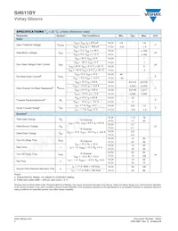 SI4511DY-T1-GE3 Datasheet Page 2