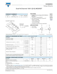 SI5980DU-T1-GE3 Datasheet Copertura