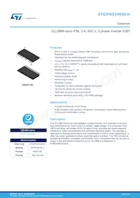 STGIPNS3HD60-H數據表 封面