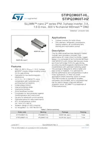 STIPQ3M60T-HL Datasheet Cover