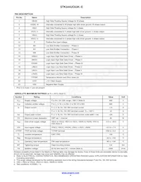 STK544UC63K-E Datasheet Pagina 4