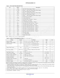 STK554U392C-E Datasheet Page 4