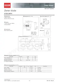 STZ6.2NFHT146 Datasheet Cover