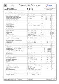T420N12TOFXPSA1 Datasheet Cover