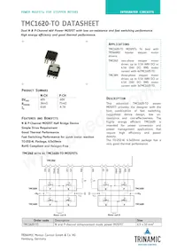 TMC1620-TO Datasheet Cover