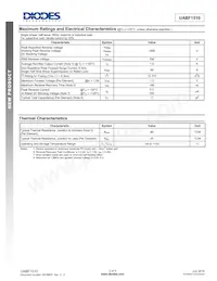 UABF1510-13 Datasheet Page 2