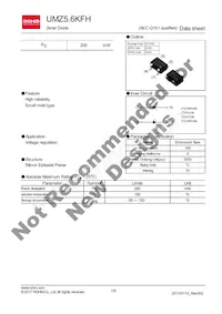 UMZ5.6KFHTL Datasheet Cover