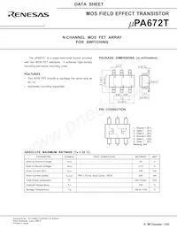 UPA672T-T1-A Datasheet Page 3