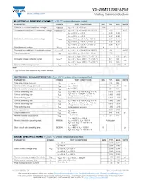 VS-20MT120UFAPBF Datasheet Page 2
