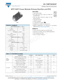 VS-70MT060WSP Datasheet Cover