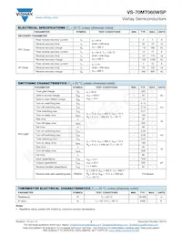 VS-70MT060WSP Datasheet Page 3