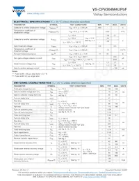 VS-CPV364M4UPBF Datasheet Page 2