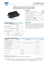 VS-ENQ030L120S Datasheet Cover