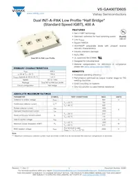 VS-GA400TD60S Datasheet Cover