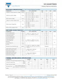 VS-GA400TD60S Datasheet Page 2