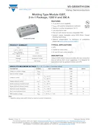 VS-GB300TH120N Datasheet Copertura