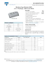 VS-GB300TH120U Datasheet Cover