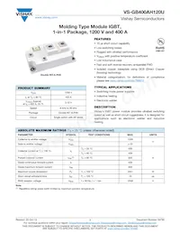 VS-GB400AH120U Datasheet Cover