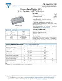 VS-GB400TH120U Datasheet Cover