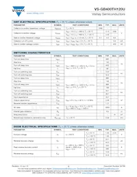 VS-GB400TH120U Datasheet Page 2