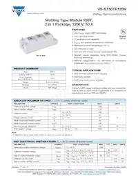 VS-GT50TP120N Datasheet Cover