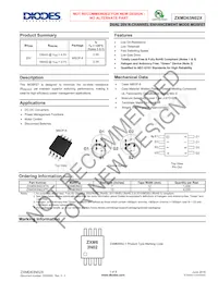 ZXMD63N02XTC Datasheet Cover