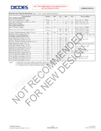 ZXMD63N02XTC Datasheet Page 4
