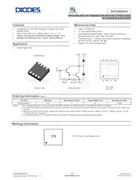 ZXPD4000DH-7 Datasheet Cover