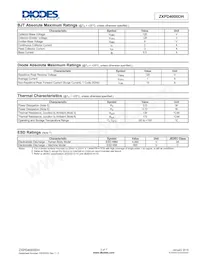 ZXPD4000DH-7 Datasheet Pagina 2