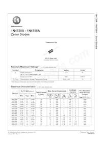 1N4731A-T50A Datasheet Copertura