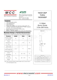 1N5931BP-TP Datasheet Cover