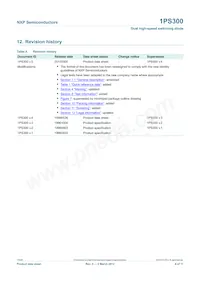 1PS300 Datasheet Page 9