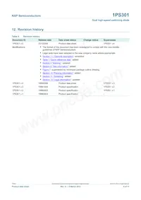 1PS301 Datasheet Page 9