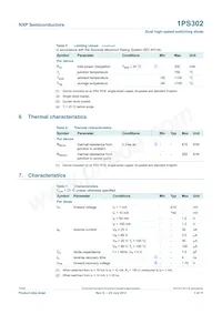 1PS302 Datasheet Page 4
