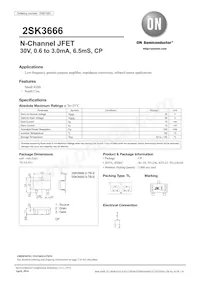 2SK3666-2-TB-E Datenblatt Cover